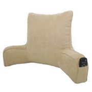 Elements Suede Oversized Backrest Pillow