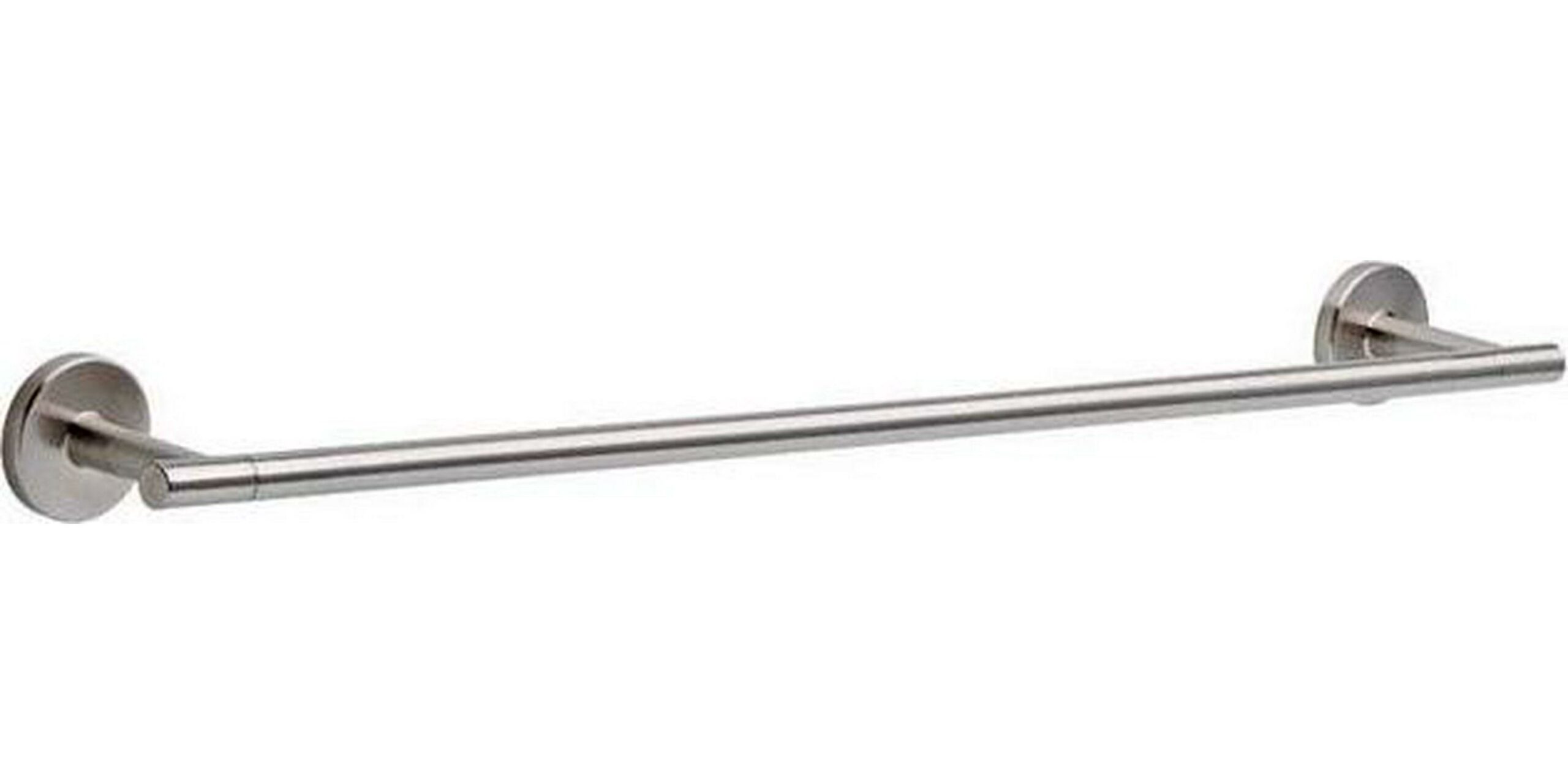 Delta Lyndall Satin Nickel Towel Bar 24 in. L Die Cast Zinc