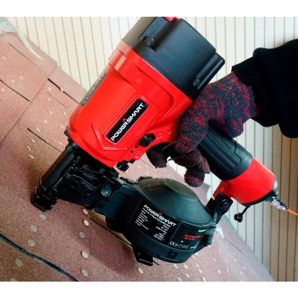 PowerSmart Pneumatic 15-Degree Coil Roofing Nailer PS6110