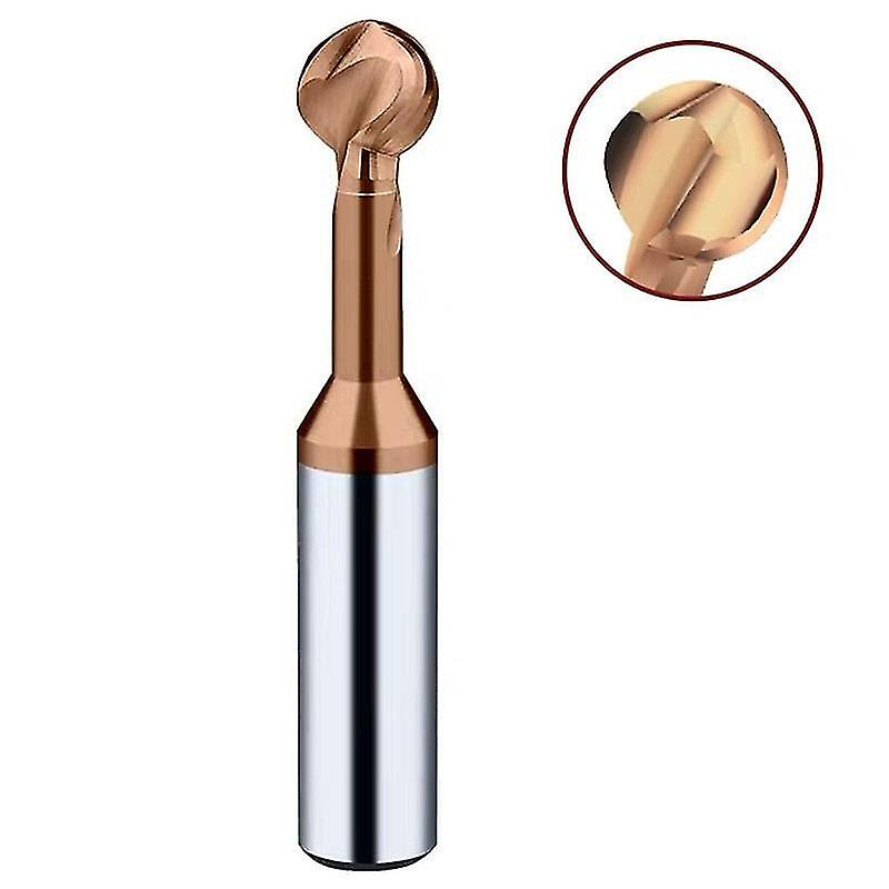 Ball T Shape Cutter Solid Carbide 3d End Mill R2 R3 R4 R5 R6 Metal Steel Aluminum Copper Iron