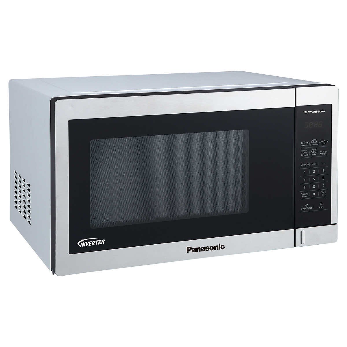 Panasonic 1.3CuFt Stainless Steel Countertop Microwave Oven NN-SC668S