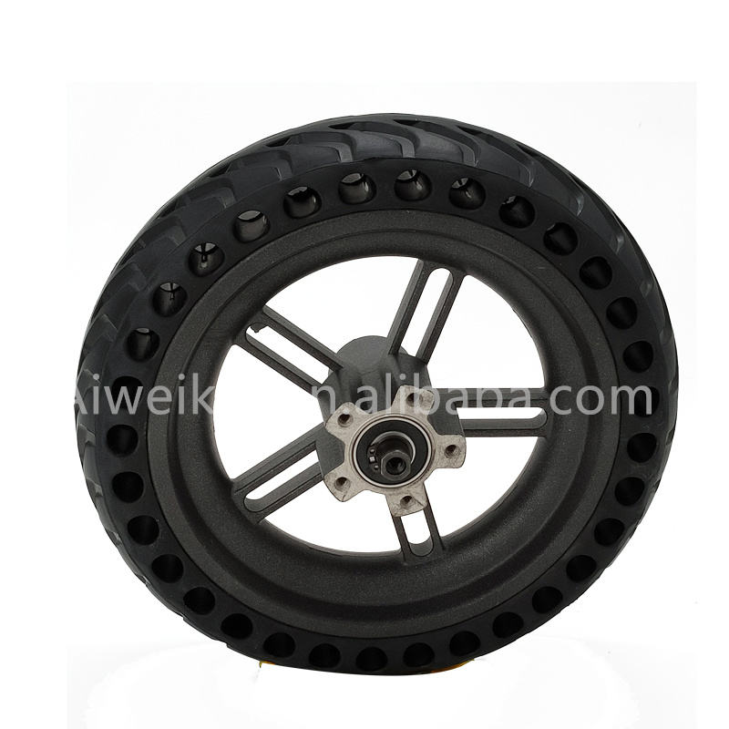 8.5inch Rear Solid Tire with Wheel Hub Disc Brake  Scooter Back Tyre for Xiaomi M365 Electric Scooter