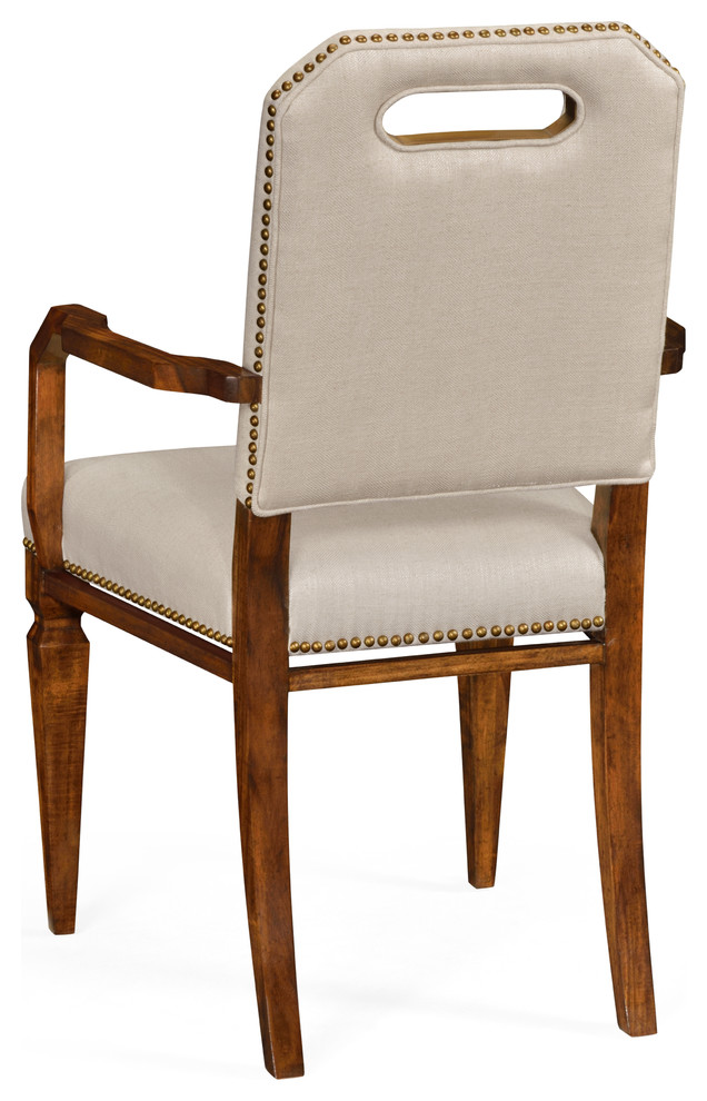 Contemporary Camden Dining Armchair  Upholstered in MAZO   Traditional   Dining Chairs   by Jonathan Charles Fine Furniture  Houzz