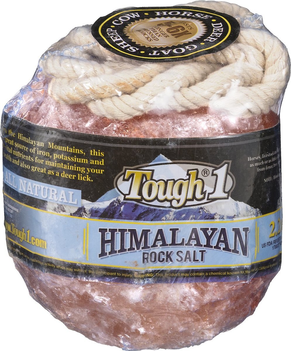 Tough-1 All-Natural Himalayan Rock Salt Block Horse Treat