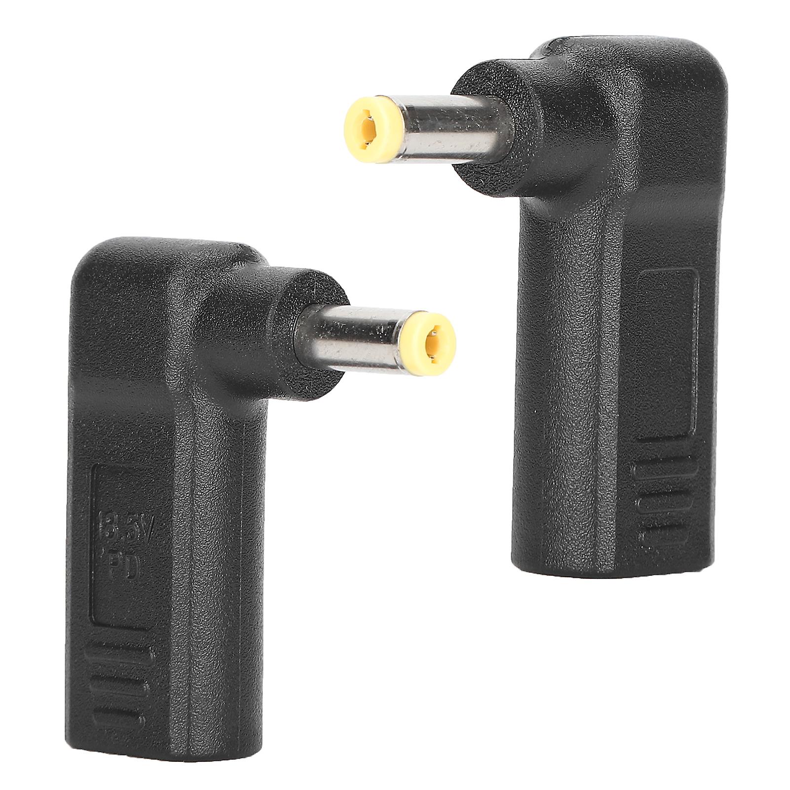 Typec To Dc Adapter Female To Male Plug 4.8x1.7mm Right Angle Pd Connector Charging Device