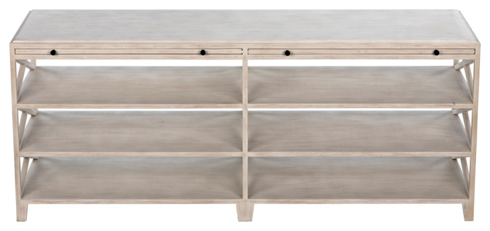 Sutton Console  White Wash   Transitional   Console Tables   by GreatFurnitureDeal  Houzz