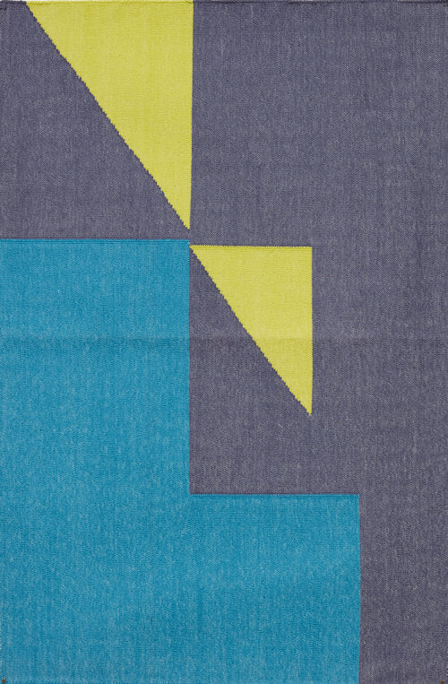 No. 1 Cerulean Sky Rug by Tantuvi