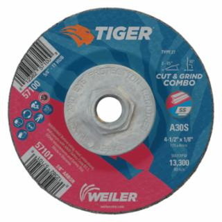 Weiler 804 57100 4 1/2 X 1/8 Tiger Ty27 Comb Whl  ...