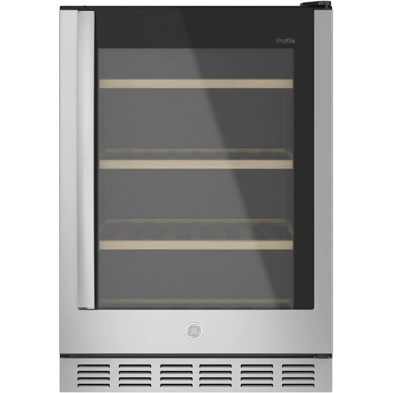 GE Profile 5.1 cu.ft. Freestanding Beverage Center with Digital Temperature Controls PVS06BSPSS