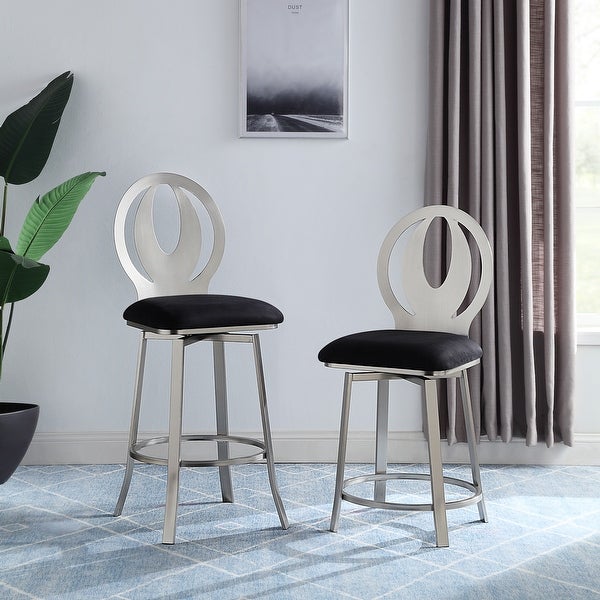 Furniture of America Thibbs Contemporary Barstools (Set of 2)