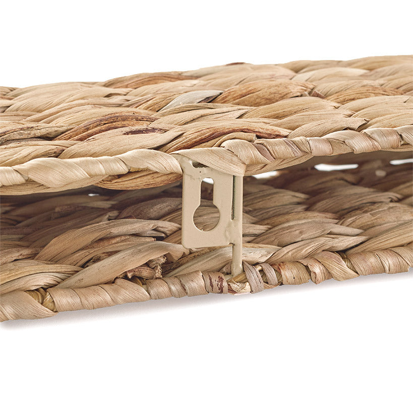 Seagrass Wall Shelf - Floating Shelves for Coastal Beach Vibe