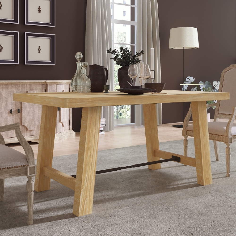 Wood Dining Table Rectangular Table