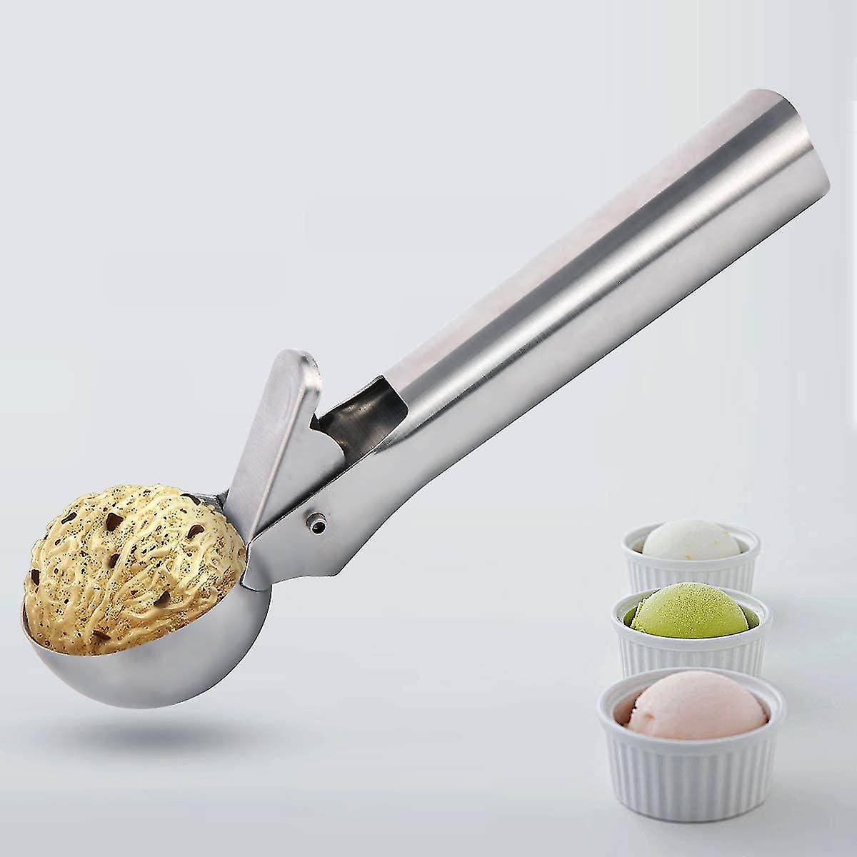 Stainless Steel Ice Cream Scoop Ice Cream Scoop Commercial Home Creative Fruit Scoop