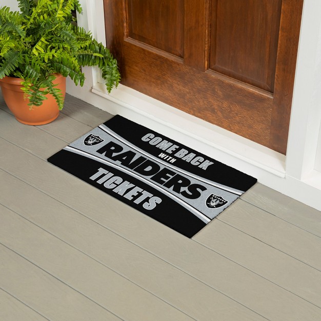 X 16 quot Woven Pvc Indoor Outdoor Doormat