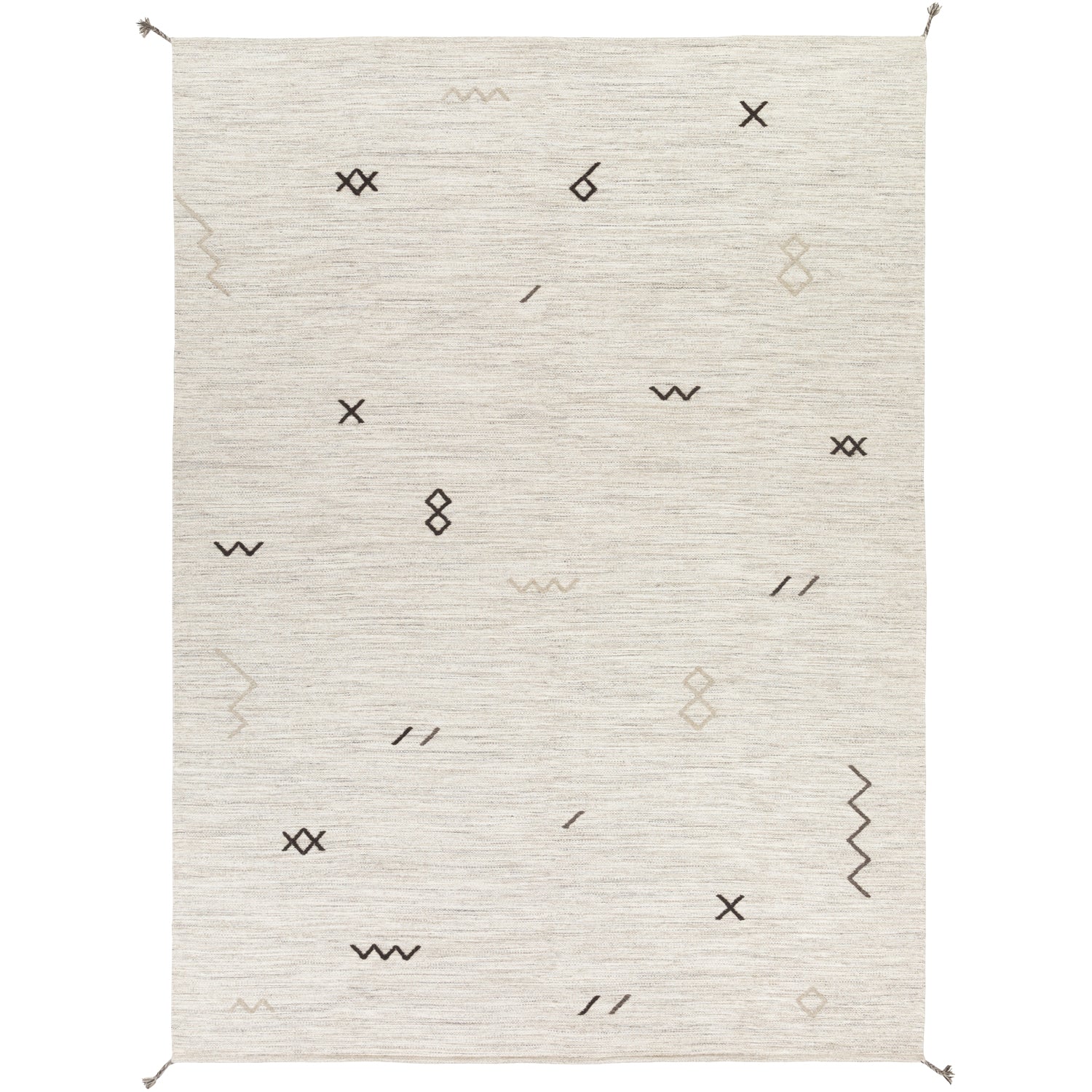 Montezuma Rug in Neutral & Gray