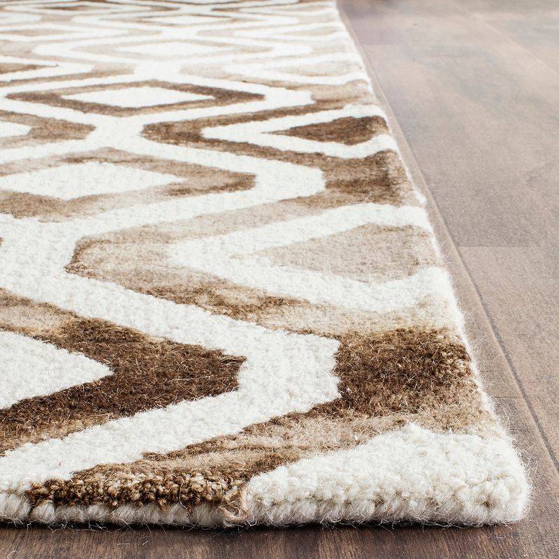 Safavieh Arlo Lattice Dip-Dyed Wool Rug