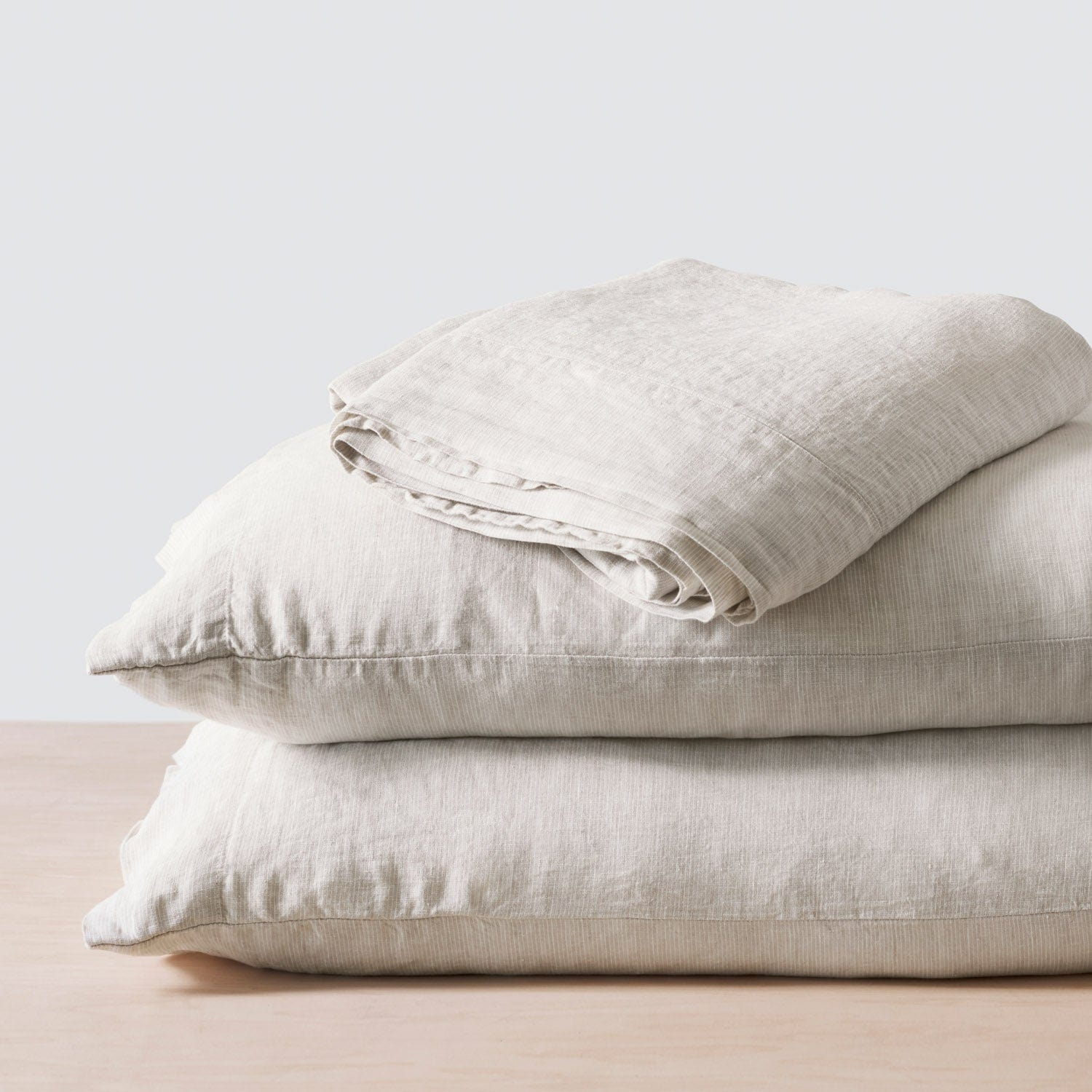 Stonewashed Linen Sheet Set