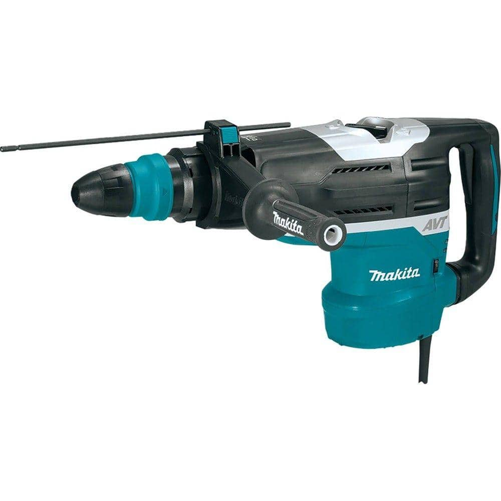 Makita 15 Amp 2 in. Corded SDS-MAX Concrete/Masonry Advanced AVT (Anti-Vibration Technology) Rotary Hammer Drill with Hard Case HR5212C