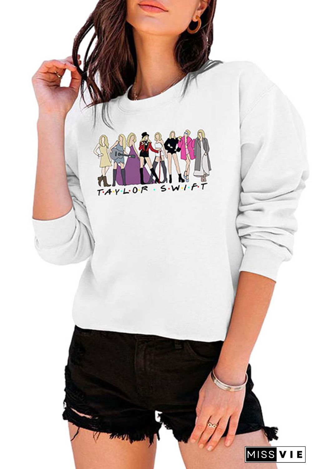 Taylor Eras Classic Crew Sweatshirt Wholesale