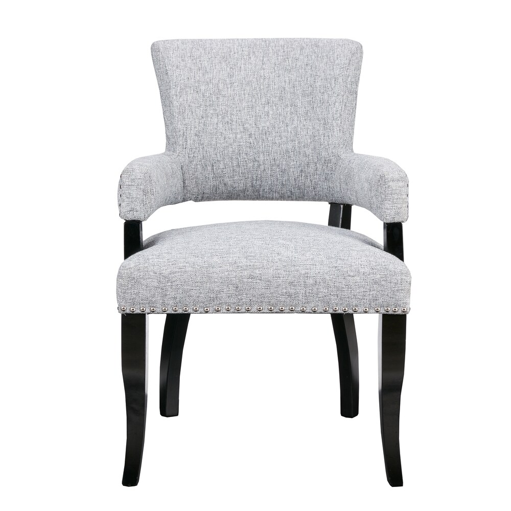 Copper Grove Cobleland Grey Arm Dining Chair