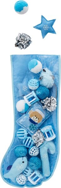 Frisco Holiday Stocking Variety   Pack Cat Toy with Catnip， 25 count