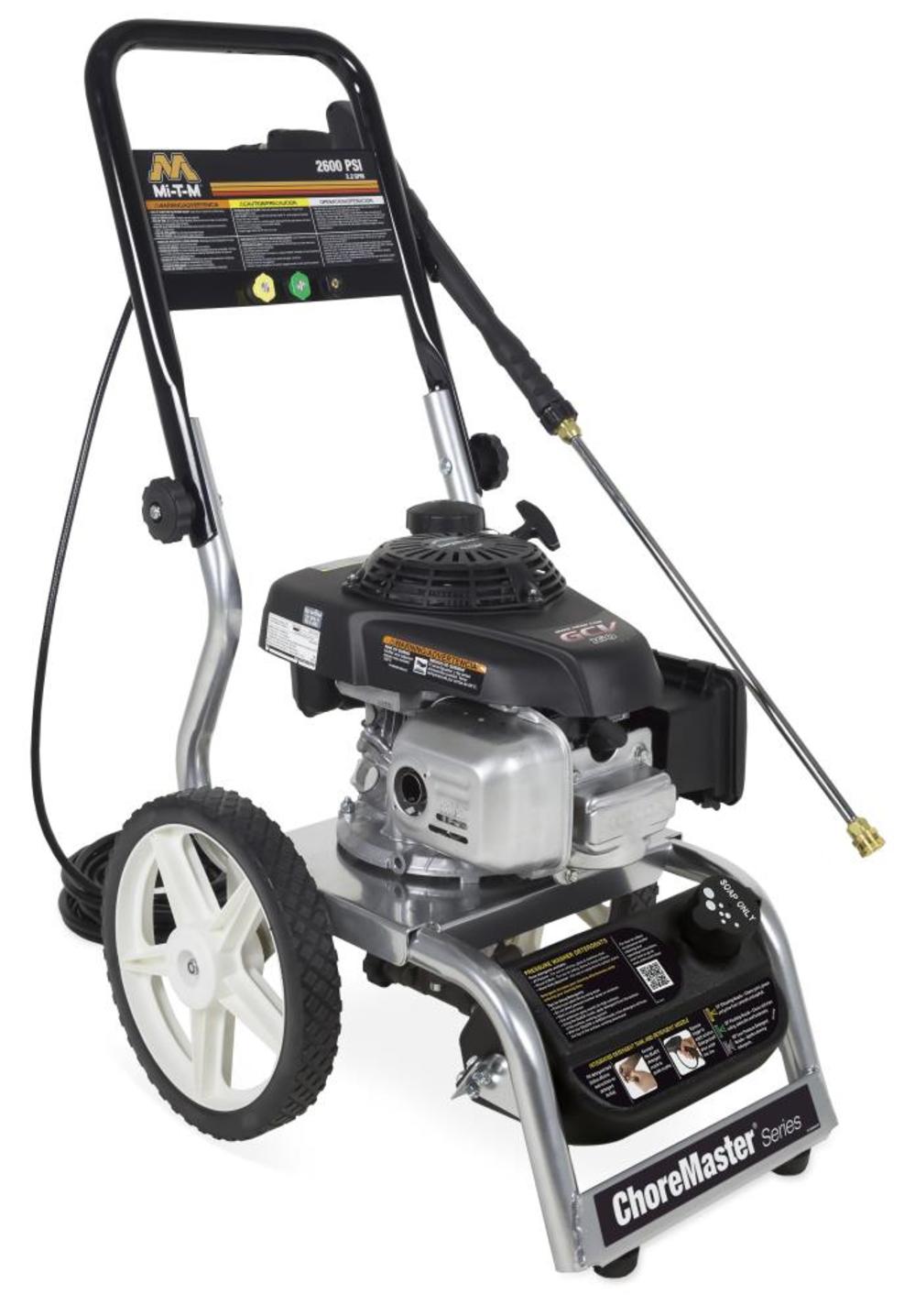 Mi T M Pressure Washer 2600 Psi 2.2 Gpm