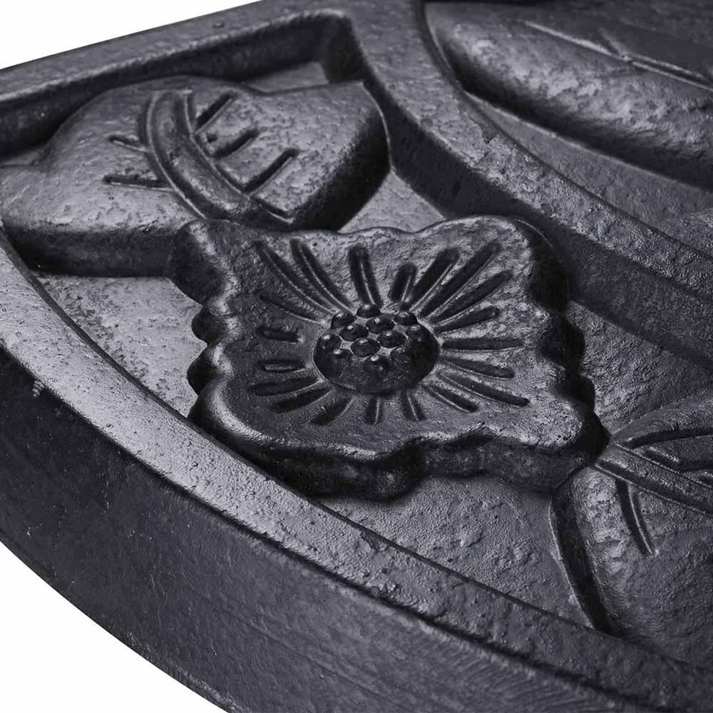 Yescom Patio Half Round Umbrella Base Stand 20Lb