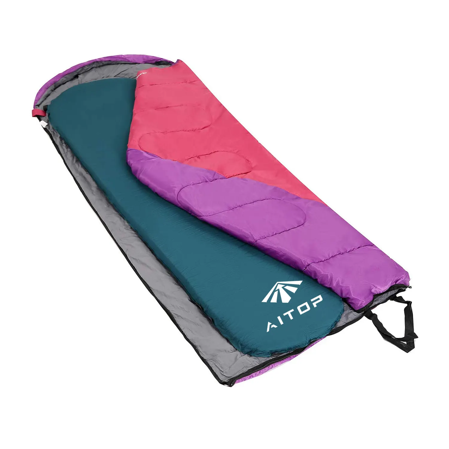 Camping Sleeping Pad UltraThick Memory Foam Self Inflating Bed with Pillow Fast Inflating for Backpacking Traveling Air Mattress