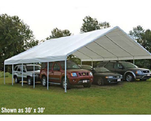 ShelterLogic 30 x 50 Ultra Max™ Canopy， White Cover - 27774