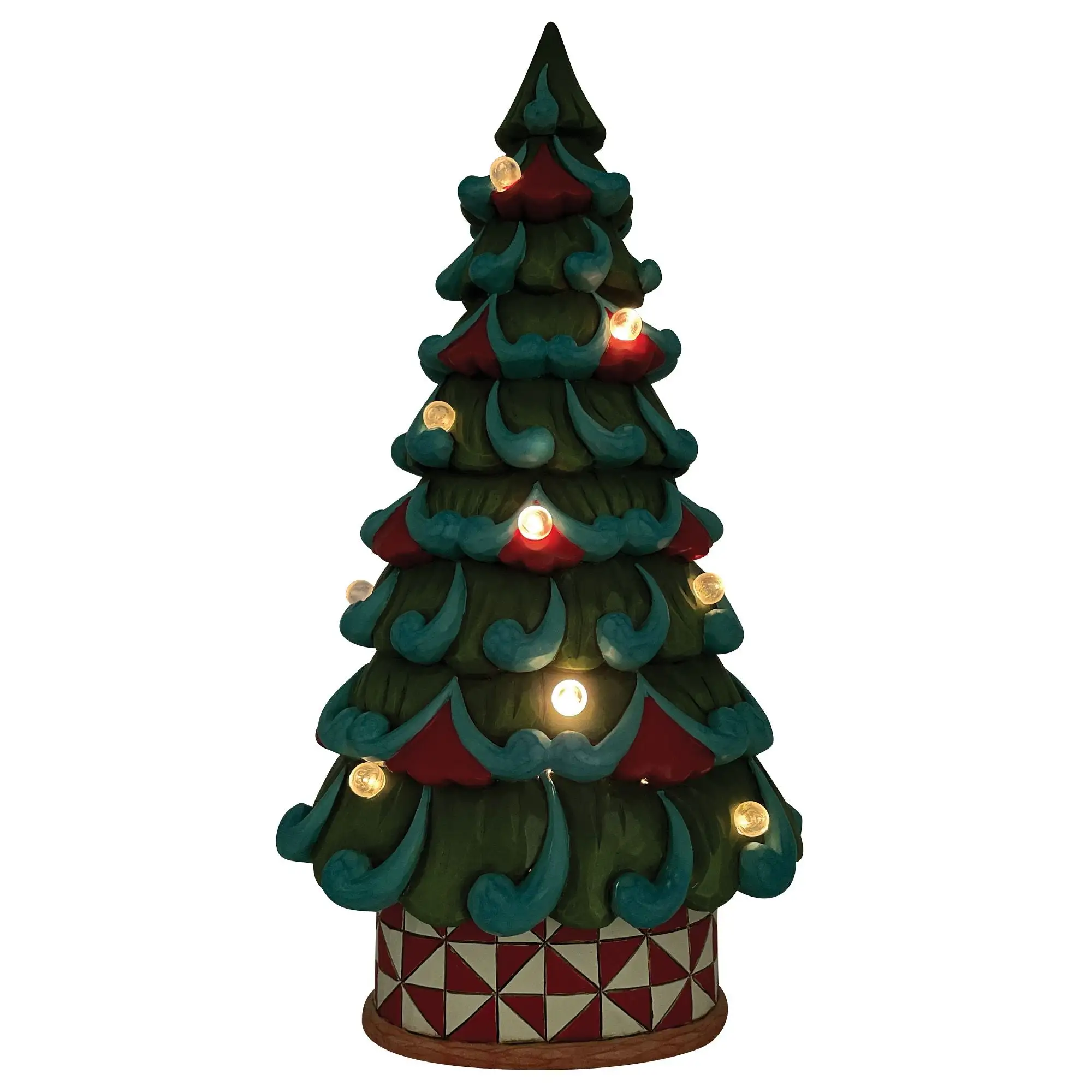 LED Tree Windmill Pattern Base