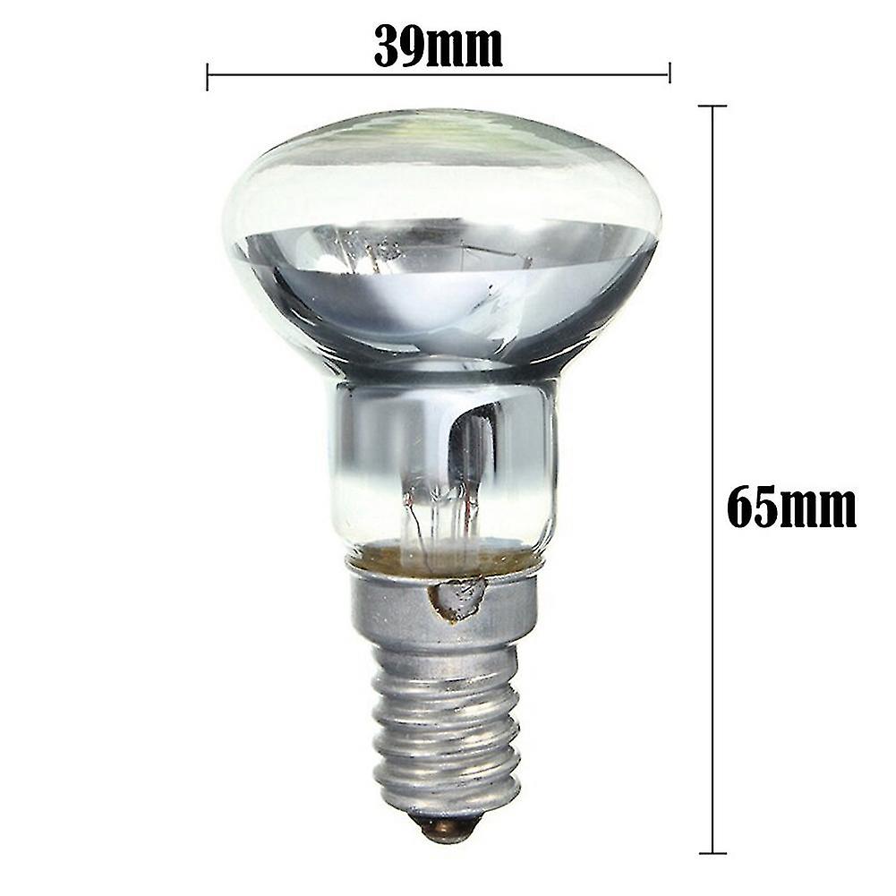 Replacement Lava Lamp E14 R39 30w Screw In Light Bulb Clear Reflector Spot Light Bulbs Lava Incande