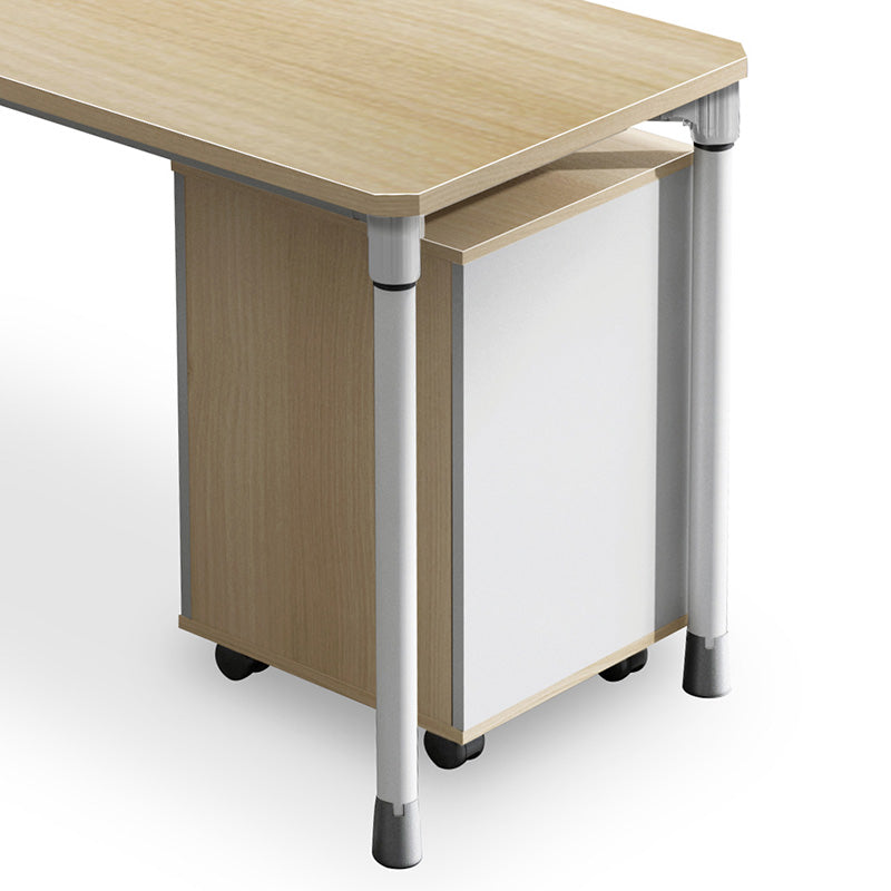 RAVEN SINGLE Workstation 140cm - Natural White