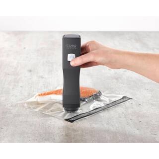 CASO Black 1 Touch Cordless Food Vacuum Sealer 11301