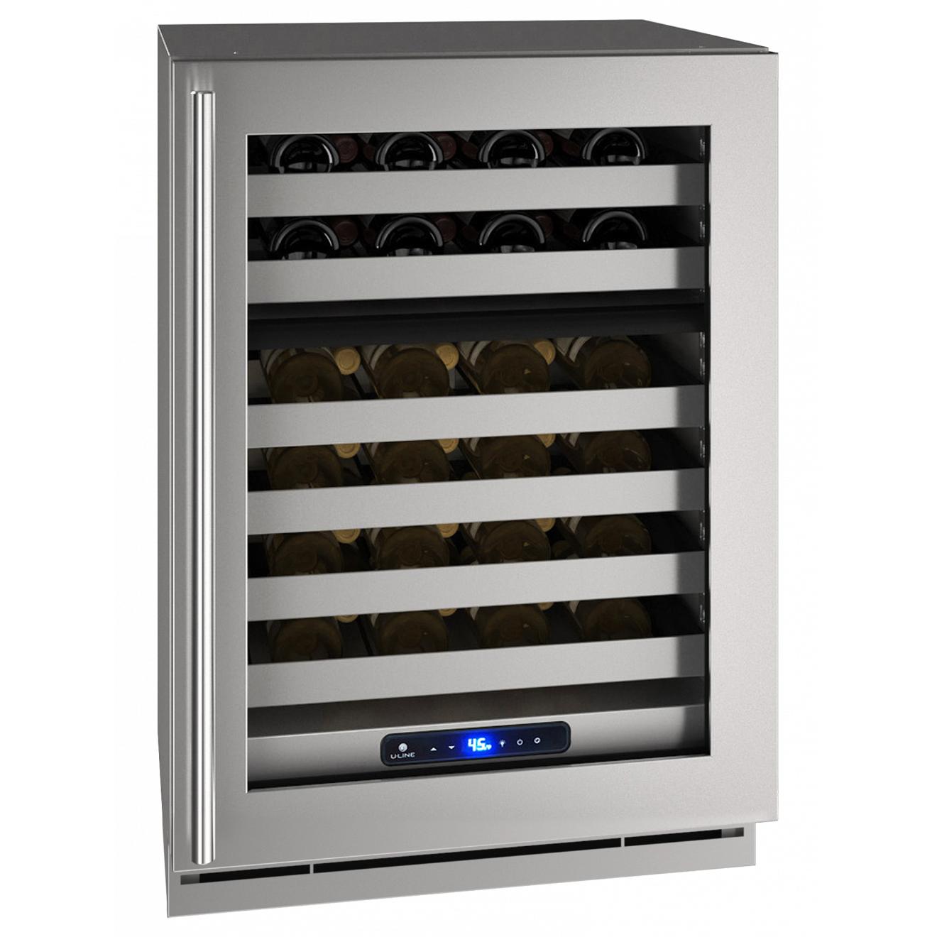 U-Line 49-Bottle 5 Class Series Wine Cooler with 2 Temperature Zones UHWD524-SG01A