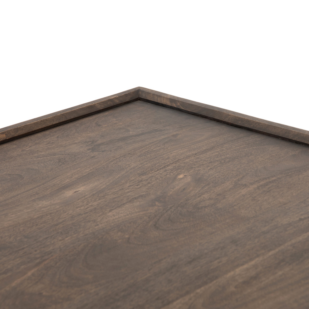 Drake Coffee Table  Aged Brown   Transitional   Coffee Tables   by Four Hands  Houzz