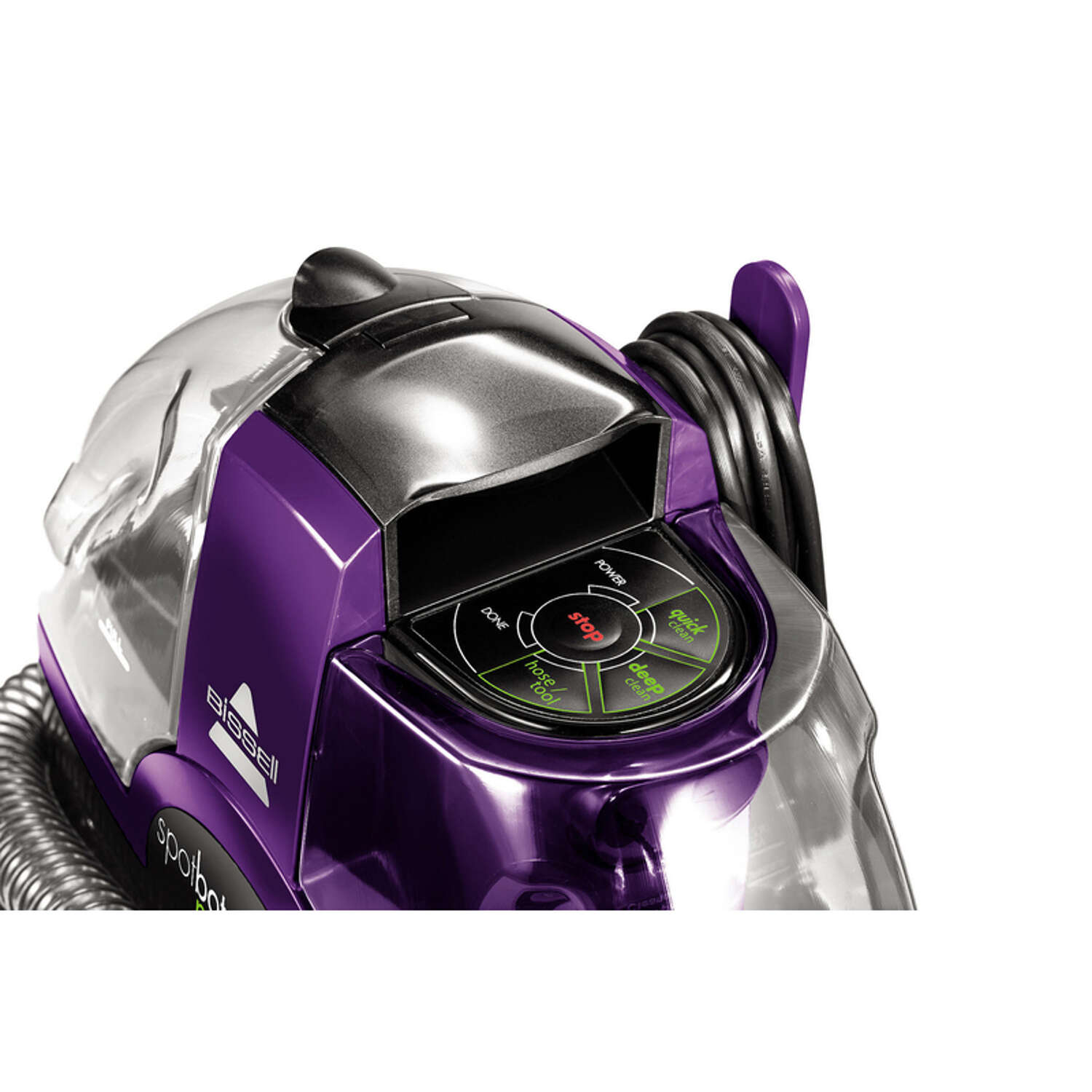 Bissell SpotBot Pet Bagless Carpet Cleaner 3 amps Standard Purple