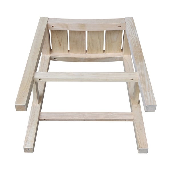 Solid Wood Ranch Stool