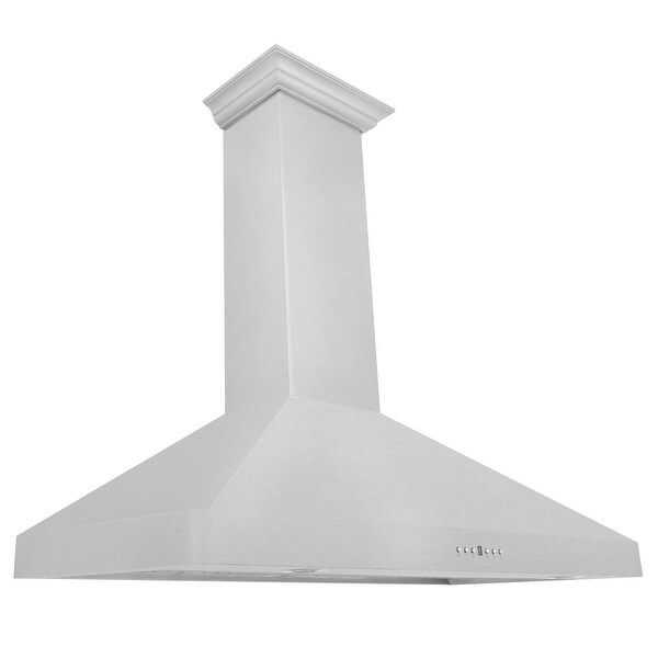 ZLINE Ducted Wall Mount Range Hood in Fingerprint Resistant Stainless Steel