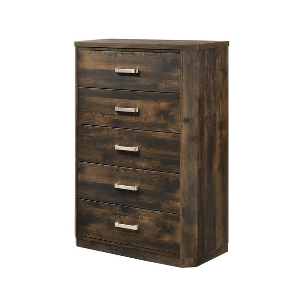 Elettra Chest Rustic Walnut Acme Furniture