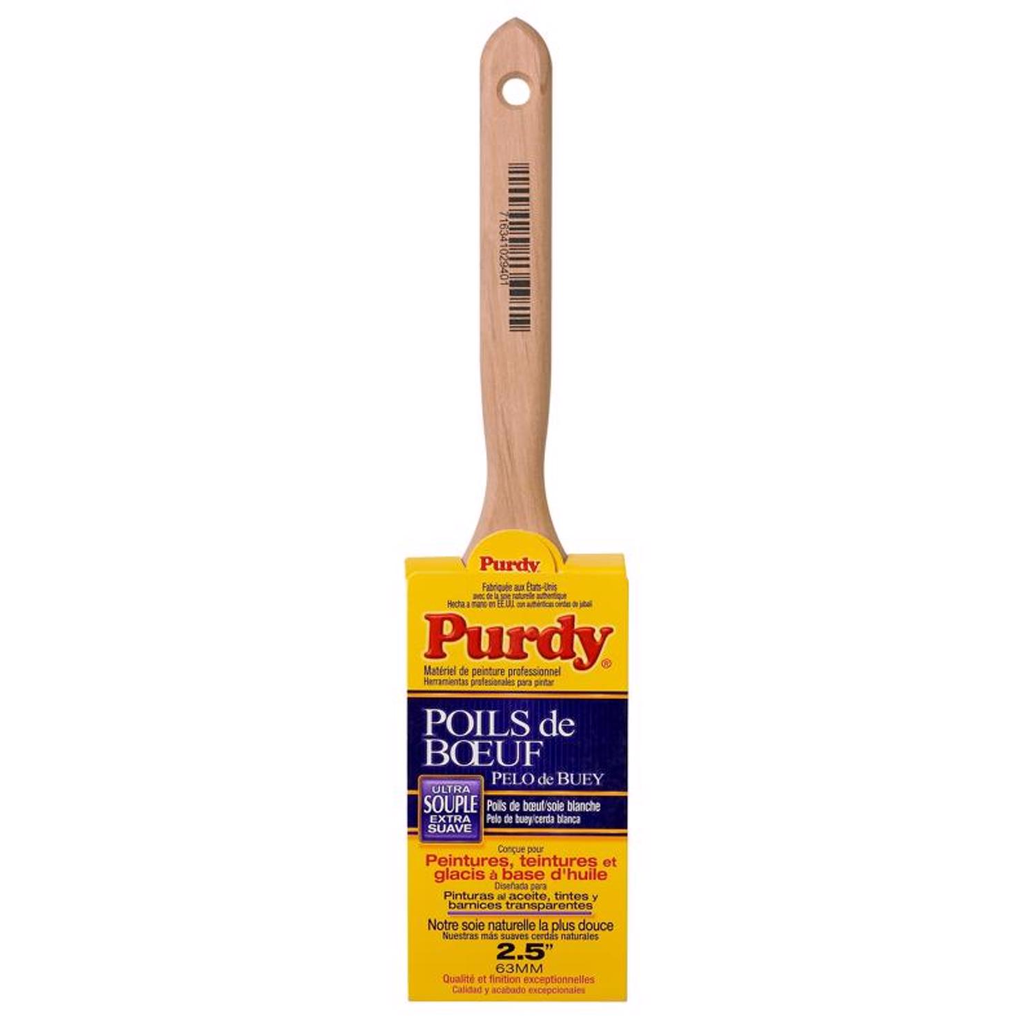 Purdy Ox-O-Thin 2-1/2 in. Extra Soft Flat Trim Paint Brush