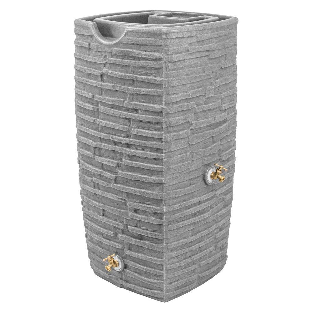 Good Ideas Impressions Riverwalk 50 Gal. Rain Saver - Light Granite IM-RWLK50-LIG