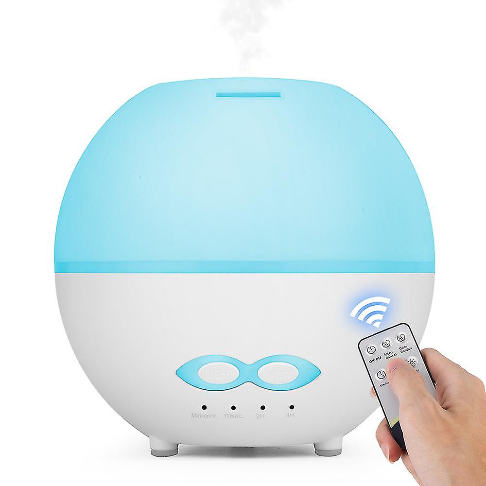 Essential Oil Diffusers，400ml Electric Air Diffuser Humidifier For Aromatherapy，usb Ultrasonic Aroma Defuser White，scent Mist Difuser With 7colour，aut