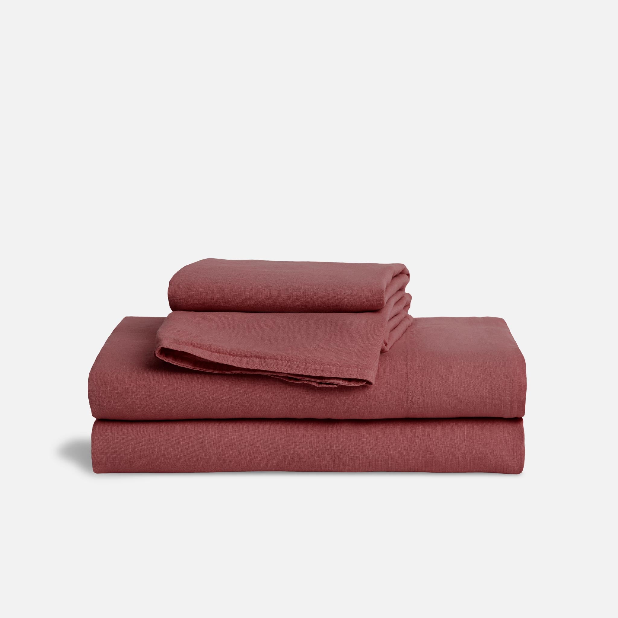 Washed Linen Core Sheet Set