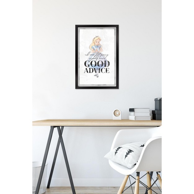 Trends International Disney 100th Anniversary Good Advice Framed Wall Poster Prints