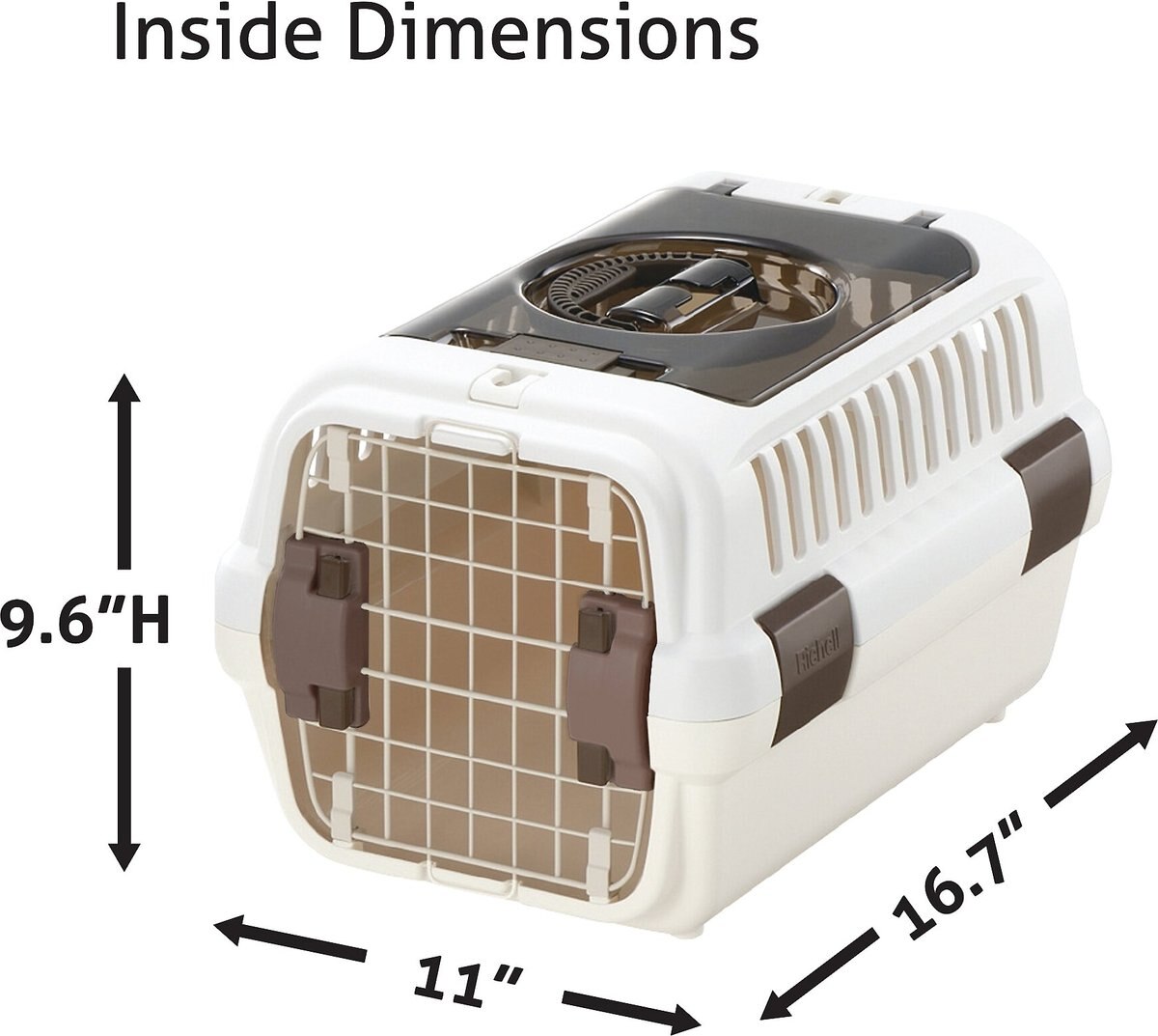 Richell Double Door Dog and Cat Carrier