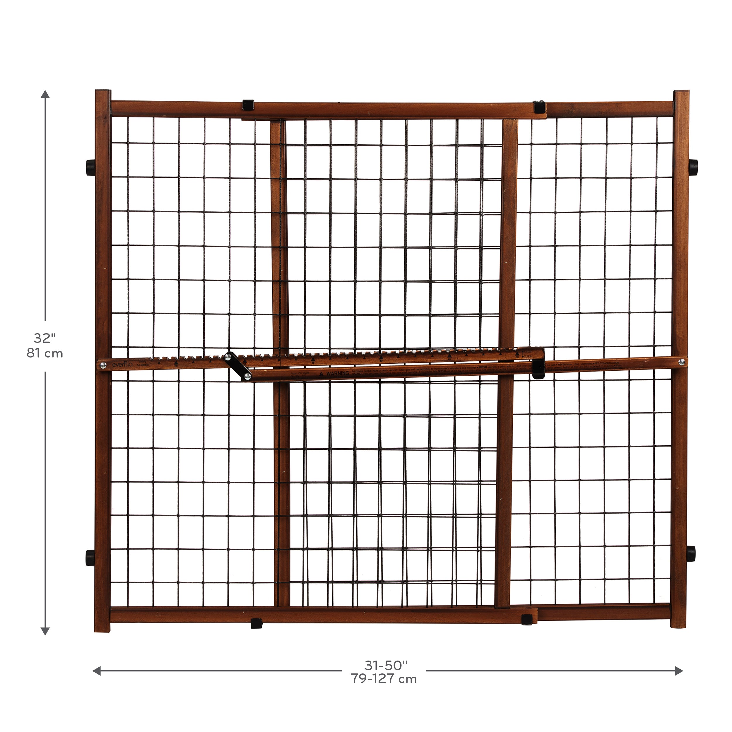 Position & Lock Tall and Wide Value Adjustable Baby Gate