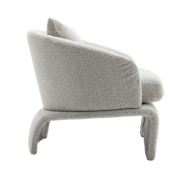 Modern Luxury Style Accent Chair， Arm Chair， Living Room Chair， Leisure Upholstered Barrel Chair for Living Room， Bedroom