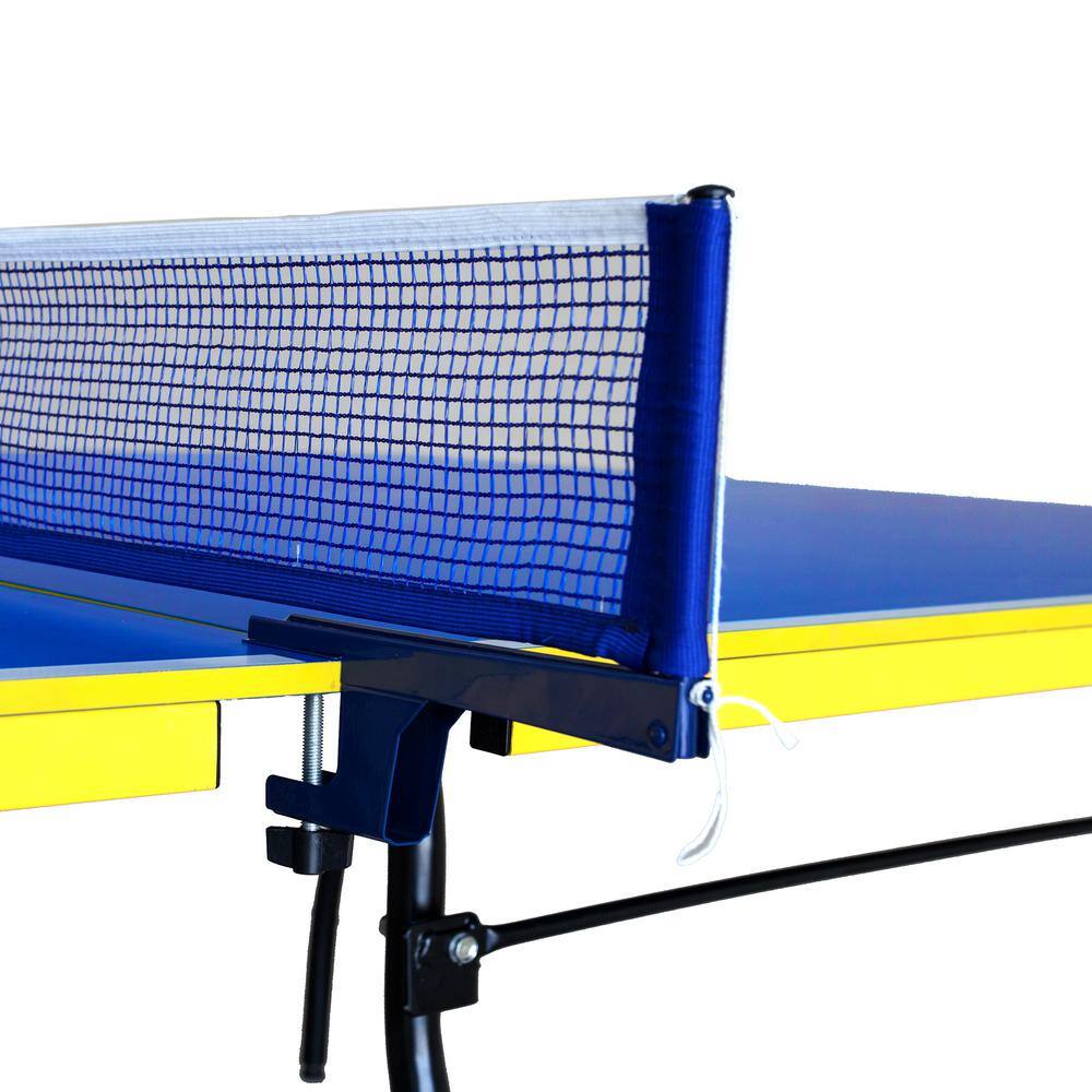 Hathaway Bounce Back Table Tennis - Regulation-Sized 9 ft. with Foldable Halves for Individual Play BG2325