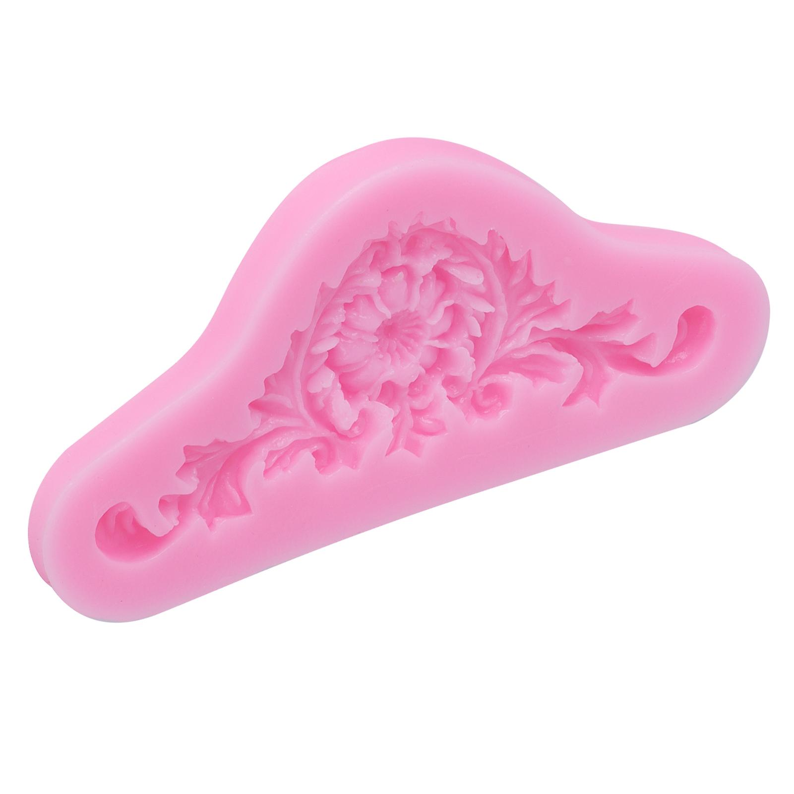 Cake Fondant Embossing Mould，silicone Fondant Mold，diy Chocolate Fondant Mould，easy To Clean，non-stick Molds，for Kitchen Bakery