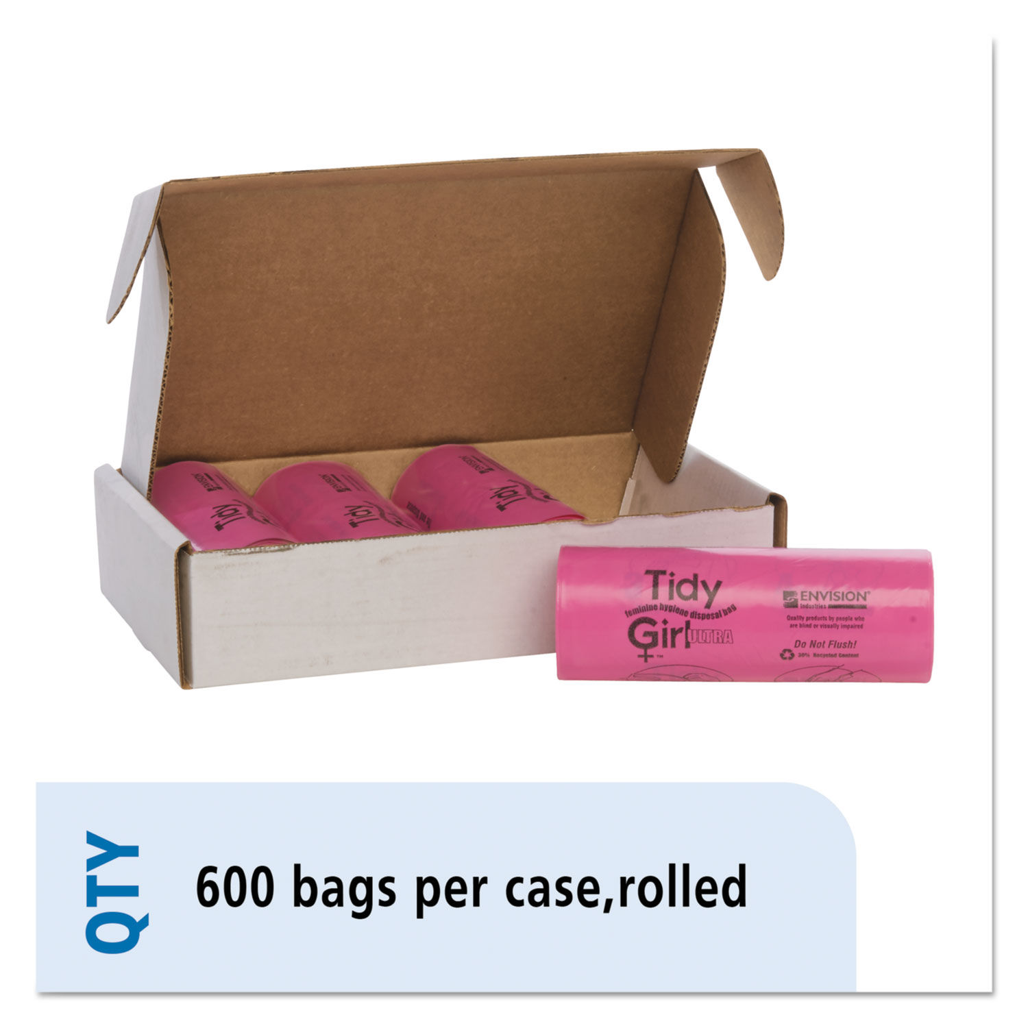 Feminine Hygiene Sanitary Disposal Bags by Tidy Girlandtrade; STOTGUF